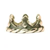 Bague argent couronne