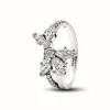Bague Asymétrique Herbier Scintillant