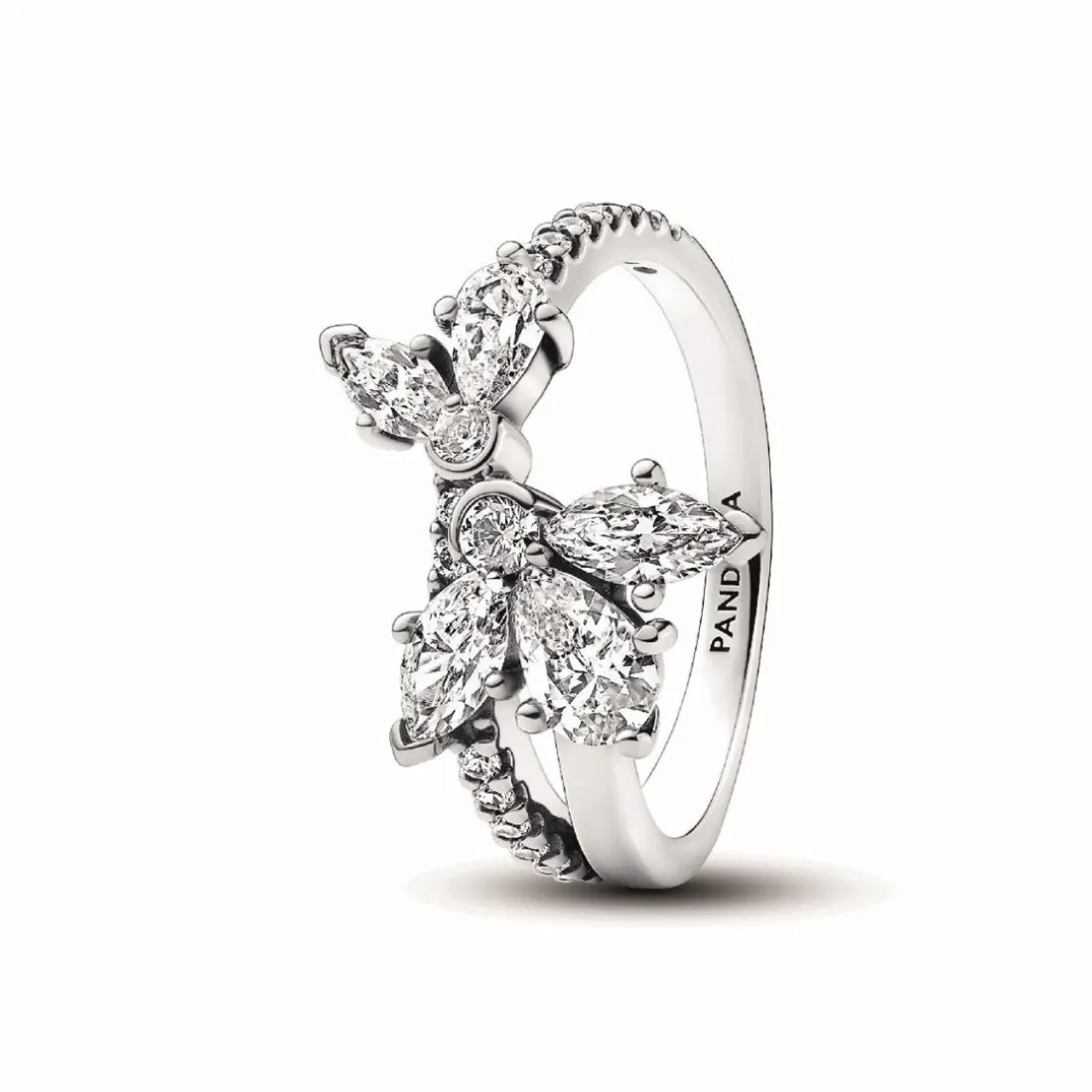 Bague Asymétrique Herbier Scintillant