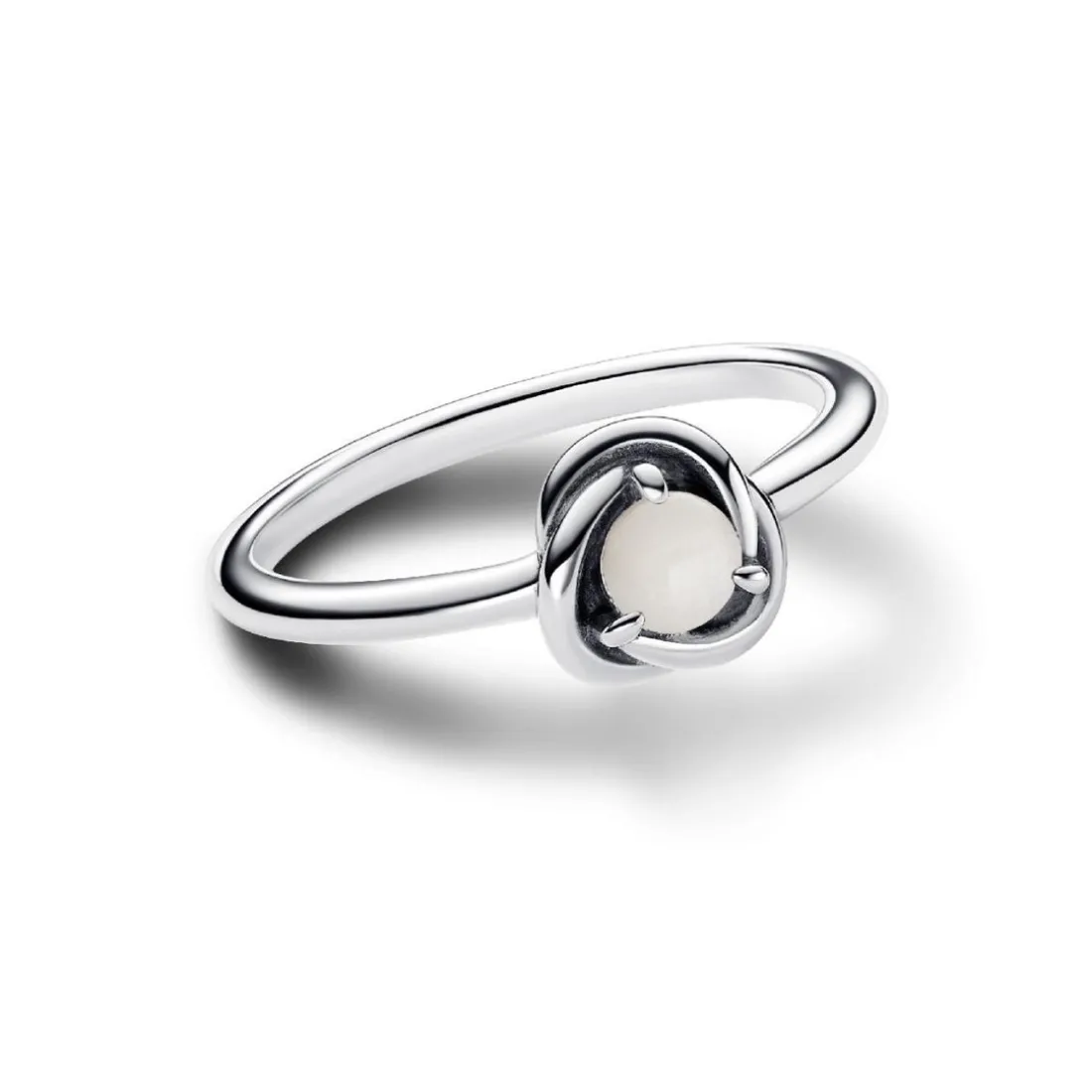 Bague Cercles de l’Éternité Blanche