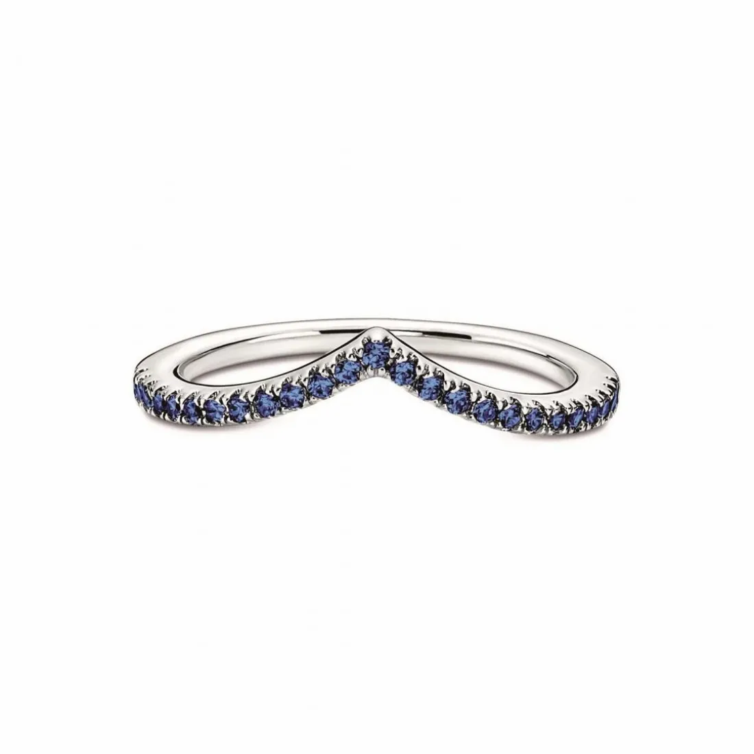 Bague Chevron Bleue Pandora Timeless