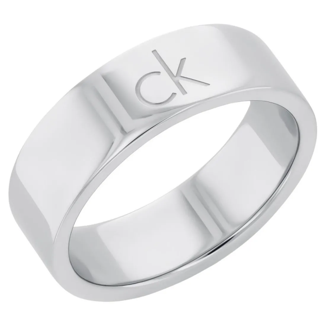Bague femme Calvin Klein Bijoux Ck Trio - 35000794 Acier Argent