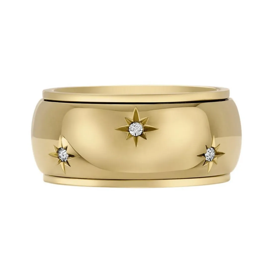 Bague femme Fossil Bijoux Acier Classique Sadie - JF04835710 Acier inoxydable