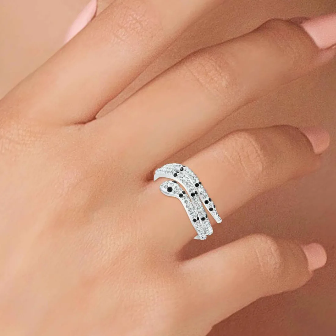 Bague Femme So Charm - B2607 Acier Argent