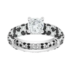 Bague Femme So Charm - B2702-BLANC-8-56 Métal Argent