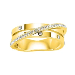 Bague Femme So Charm - B2367-DORE-7-54 Acier Doré