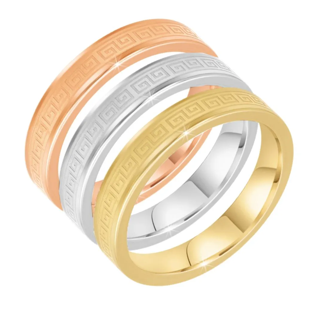 Bague Femme So Charm - B3392-TRIO-8-56 - Bague Mode Femme