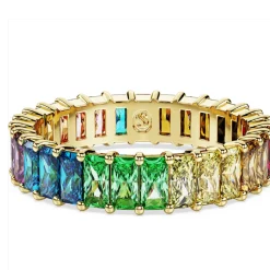 Bague femme Swarovski Capsule Pride - 568663 multicolore,doré