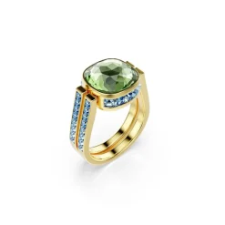 Bague Femme Swarovski Chroma - 570630 Plaqué Or Multicolore