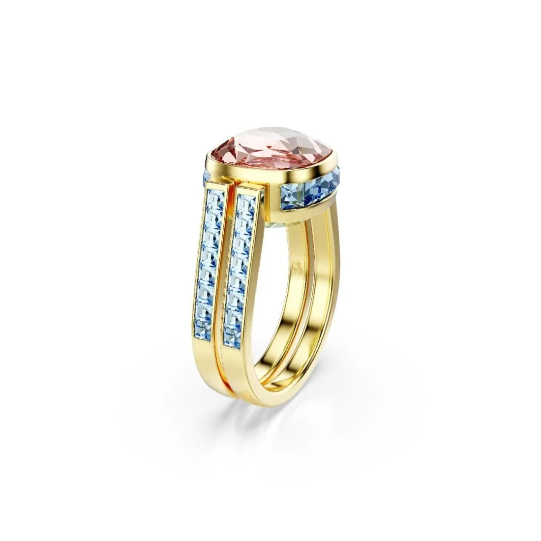 Bague Femme Swarovski Chroma - 570630 Plaqué Or Multicolore
