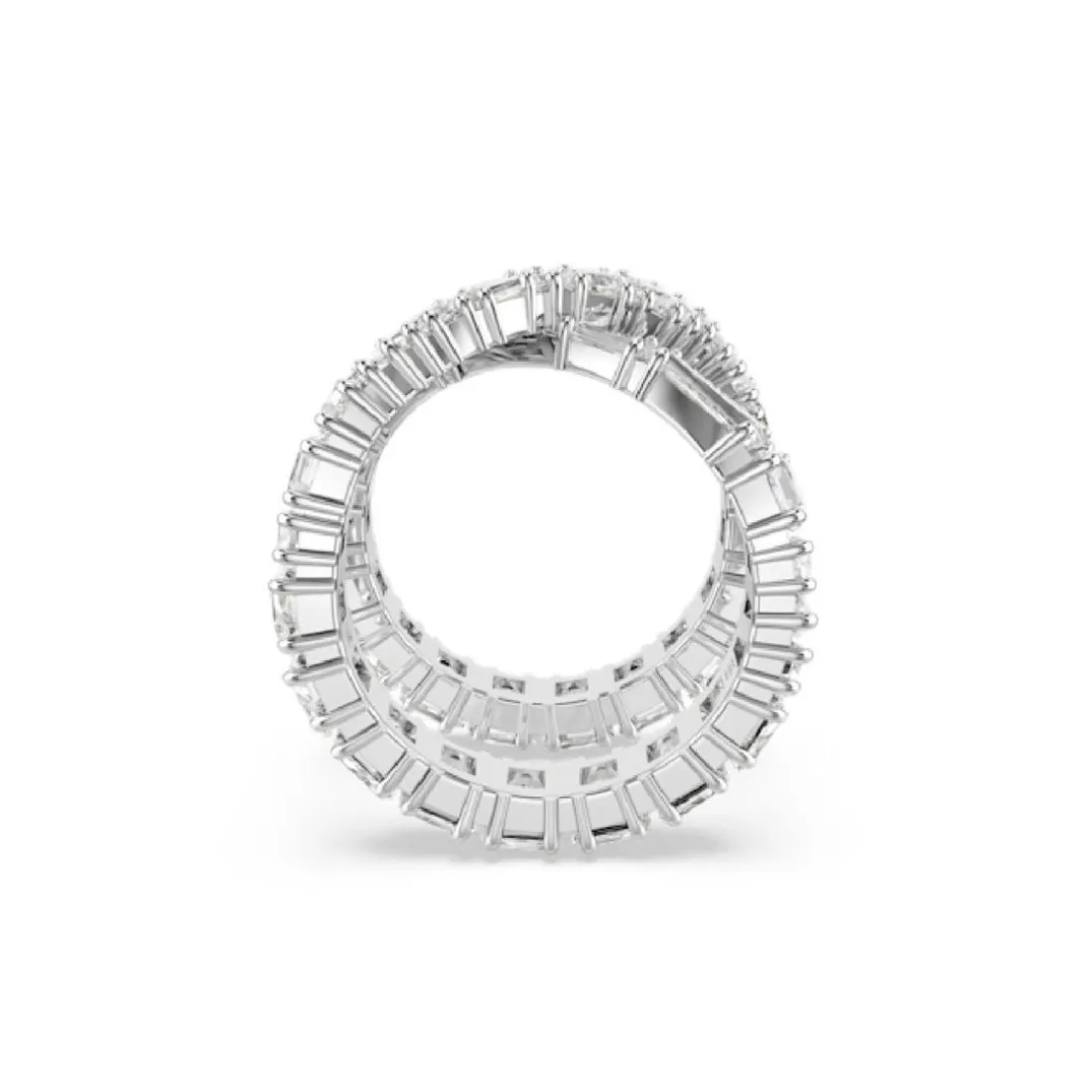bague femme Swarovski Hyperbola - 5677631 blanc,argent