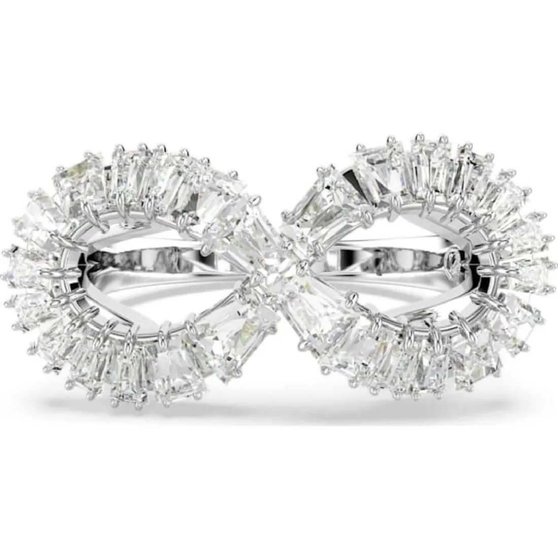 Bague femme Swarovski Hyperbola Mini - 567969 blanc,argent