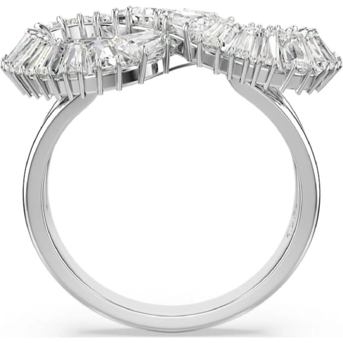 Bague femme Swarovski Hyperbola Mini - 567969 blanc,argent