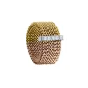 Bague Jourdan MIE-MIE TE002 - Bague En Argent Bicolore Oxyde de Zirconium Femme