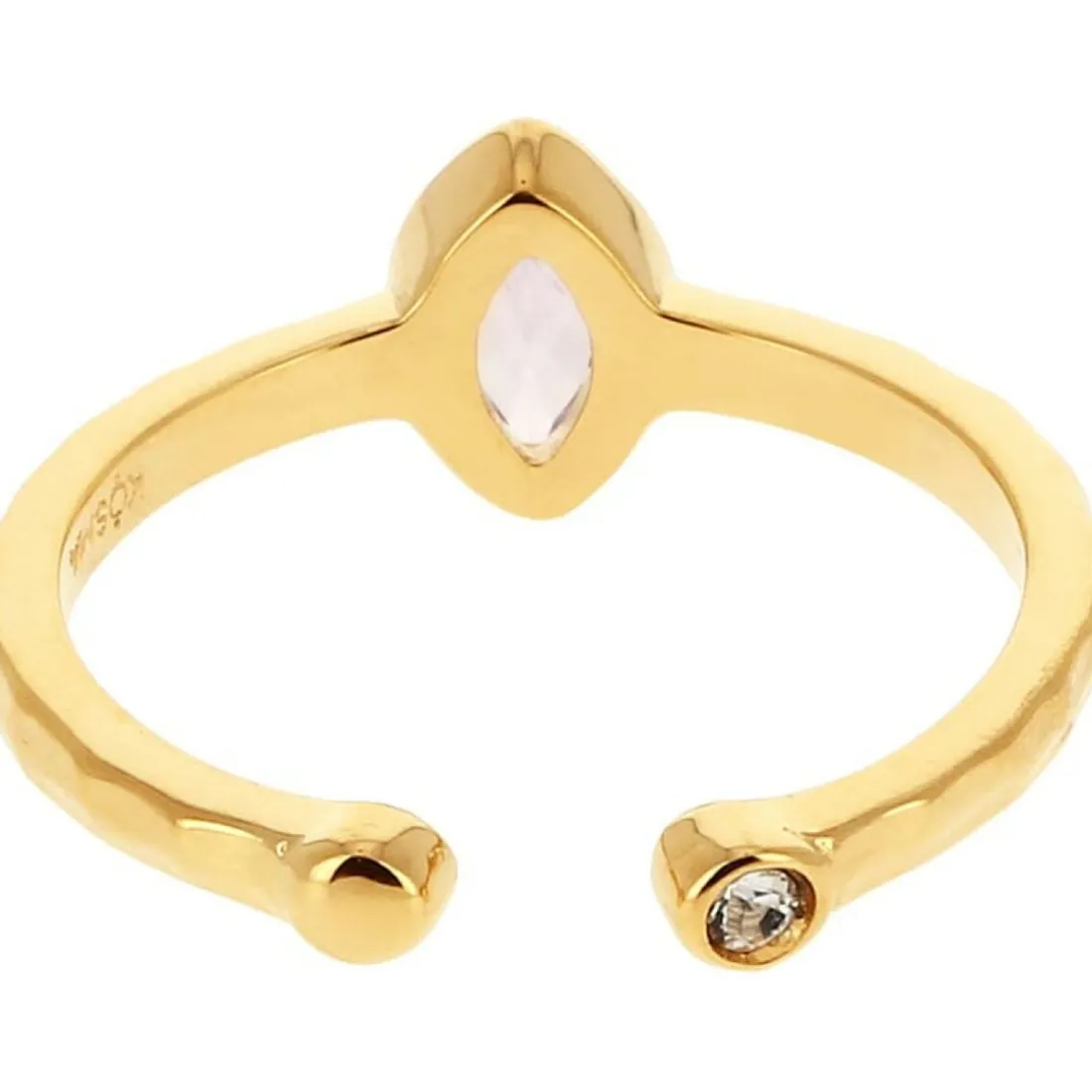 Bague Kira Doré & Améthyste