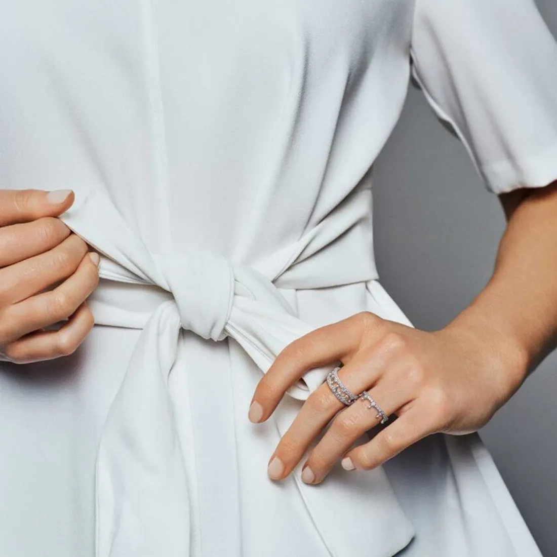 Bague Pandora Moments couronne scintillante