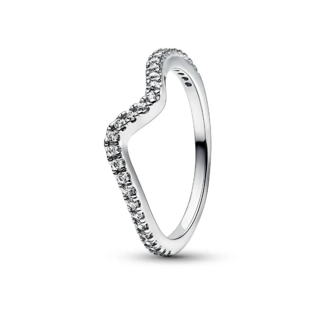 Bague Pandora - Vague Scintillante Argent
