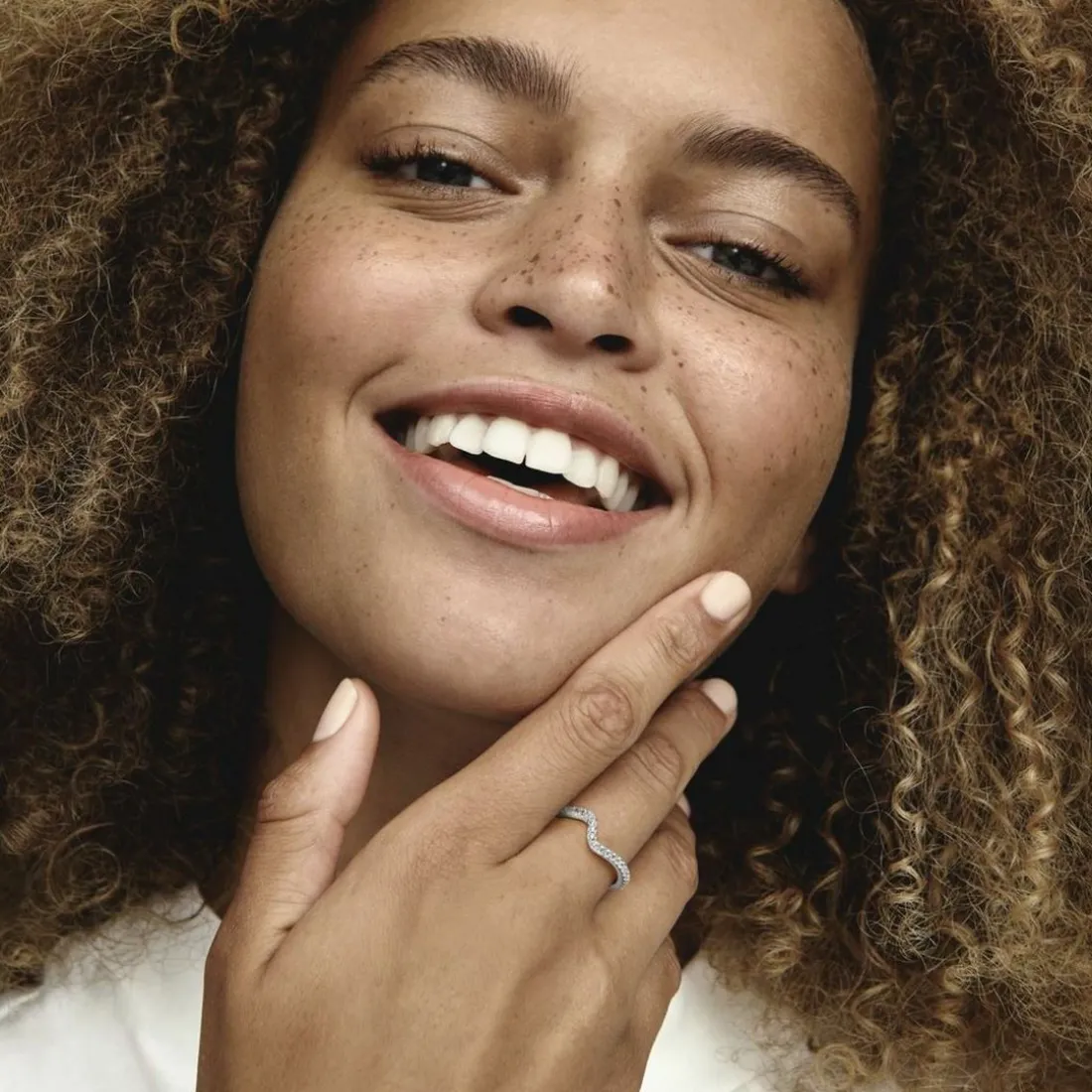 Bague Pandora - Vague Scintillante Argent