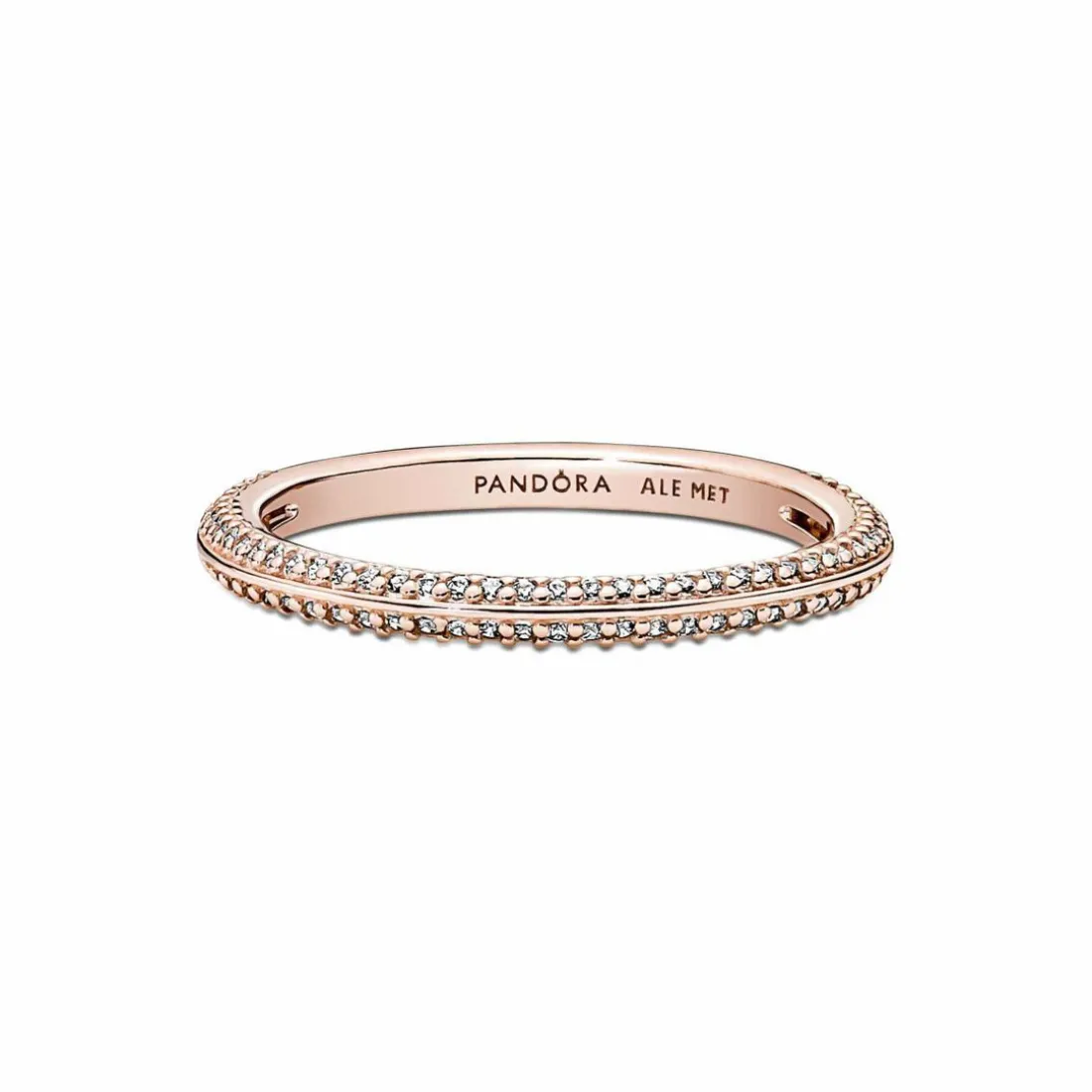 Bague Pavée ronde argent Pandora ME