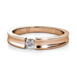 Bague Simplicity Or Rose