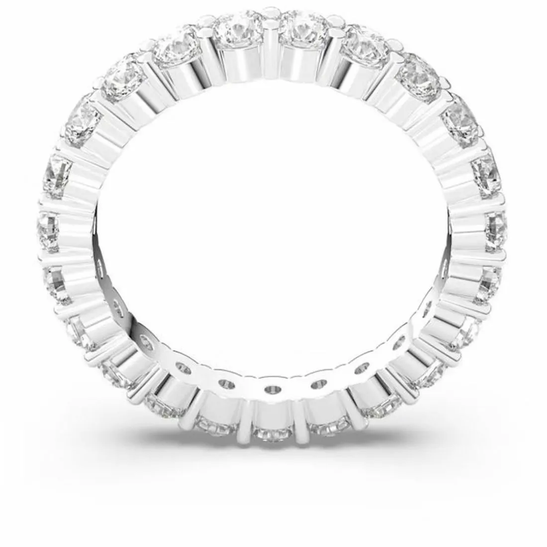 Bague Swarovski Classic Jewelry VITTORE-XL-CZWH-RHS - Bague Acier Sertie Femme