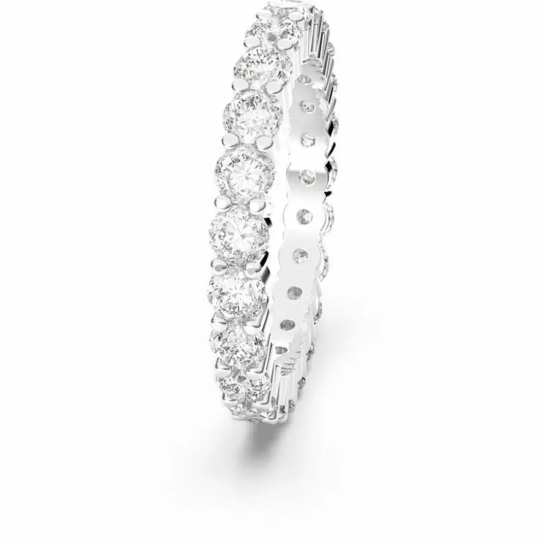 Bague Swarovski Classic Jewelry VITTORE-XL-CZWH-RHS - Bague Acier Sertie Femme