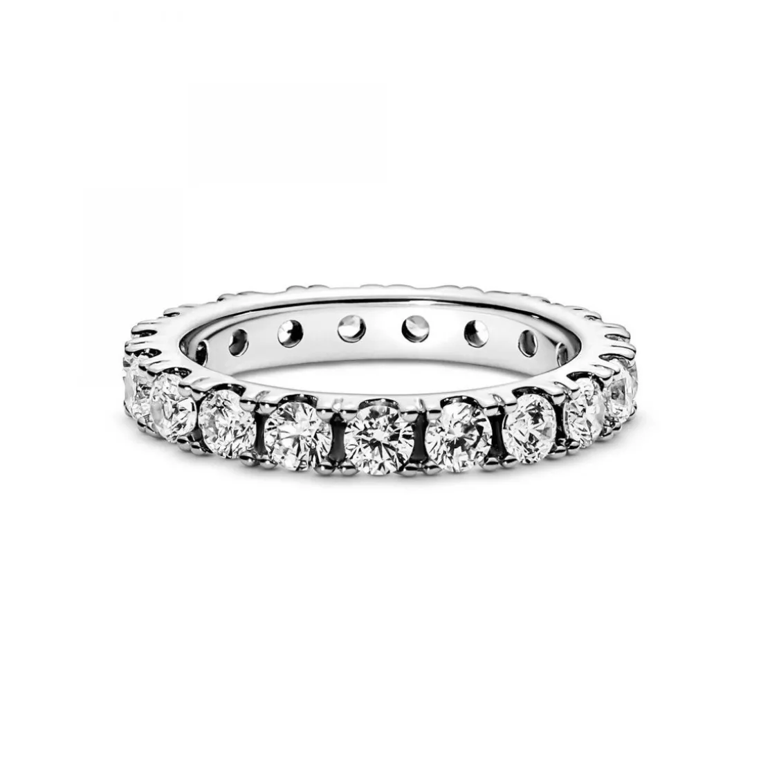 Bague Éternité cristaux blanc Pandora Timeless