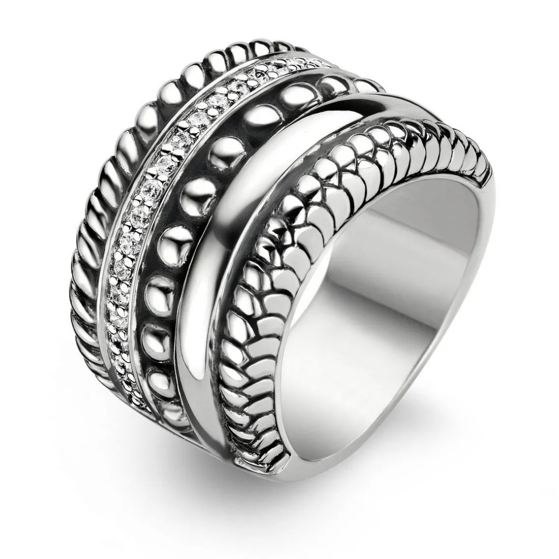 Bague Ti Sento 1835ZI - Bague Argent Zirconium Femme