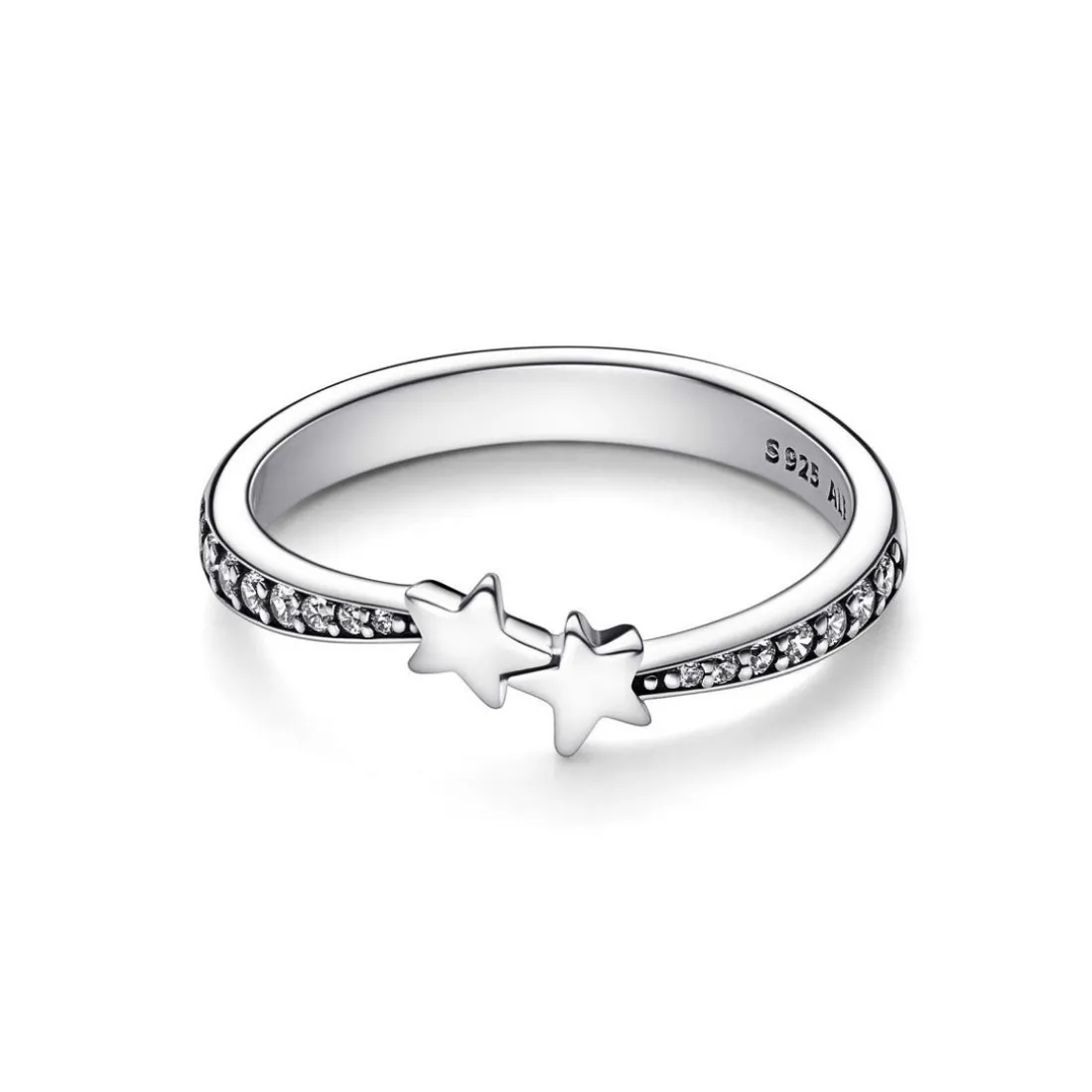 Bague Étoiles Filantes Scintillantes – Pandora Moments