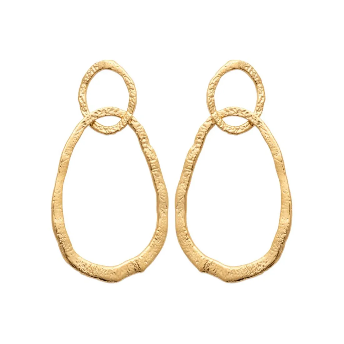Boucle d'oreilles Pendantes femme plaqué or - Y5WW000