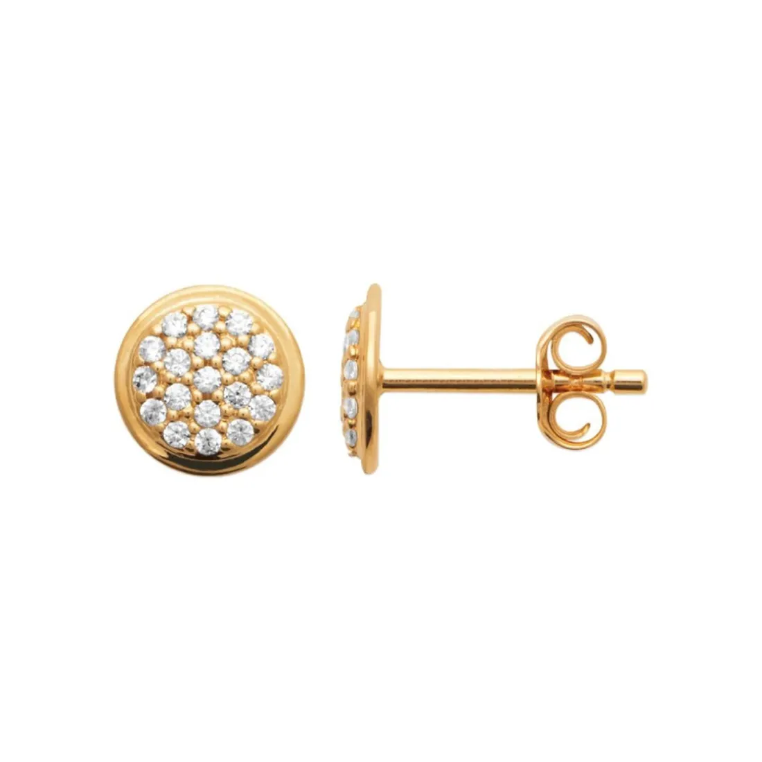 Boucle-d'oreille-Y5W0WZ-- Plaqué Or
