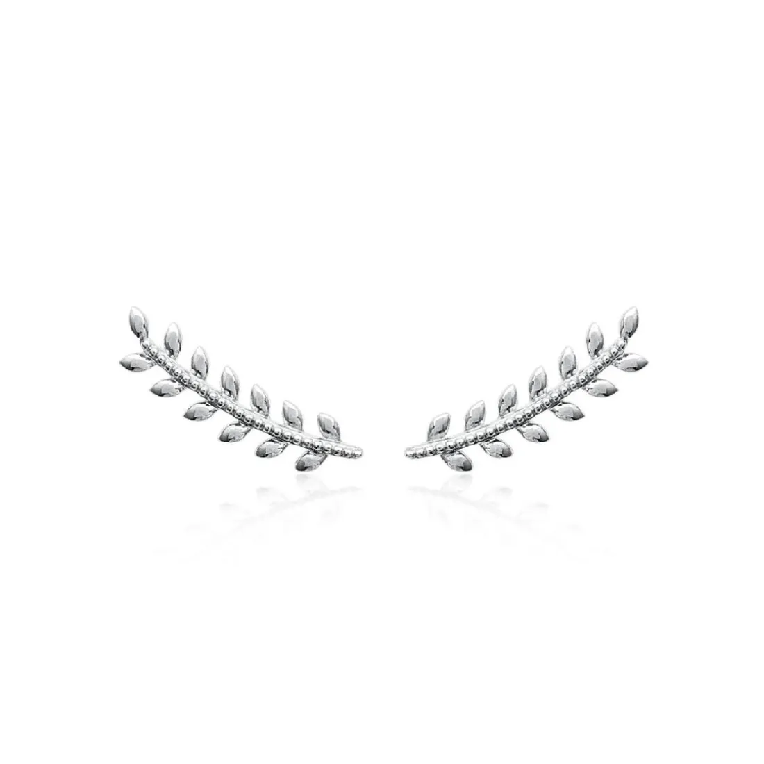 Boucles d'oreille femme argent rhodié - W5ZWU00