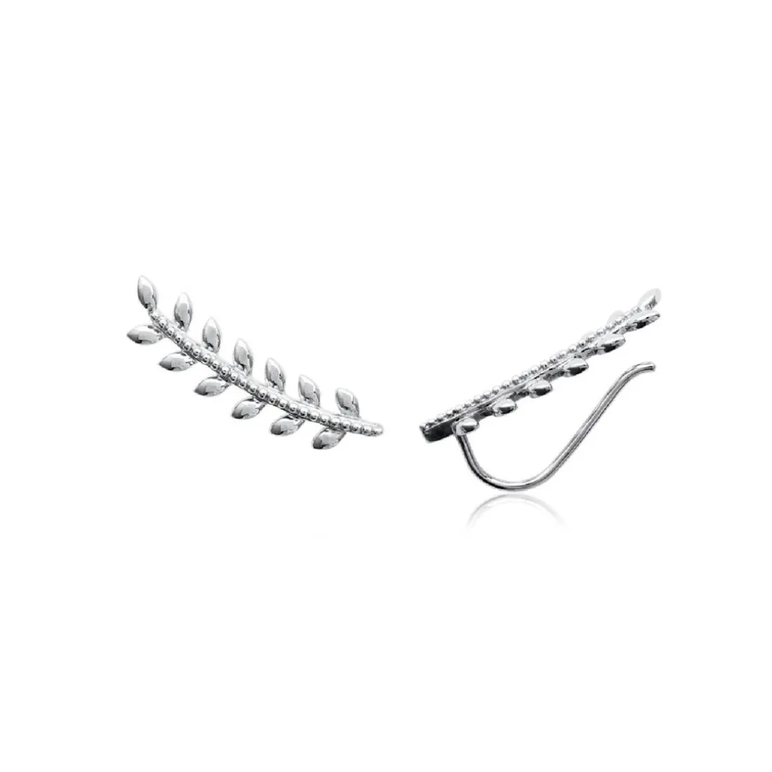 Boucles d'oreille femme argent rhodié - W5ZWU00