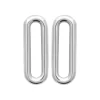 Boucles d'oreille femme argent rhodié - W5VWZ00