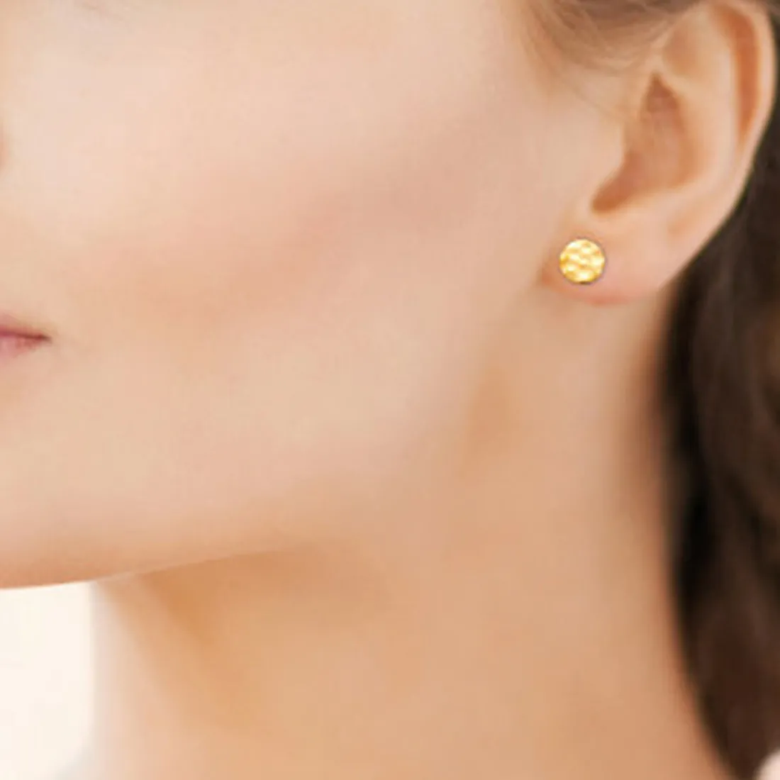 Boucles d'oreille femme plaqué or - Y55YW00