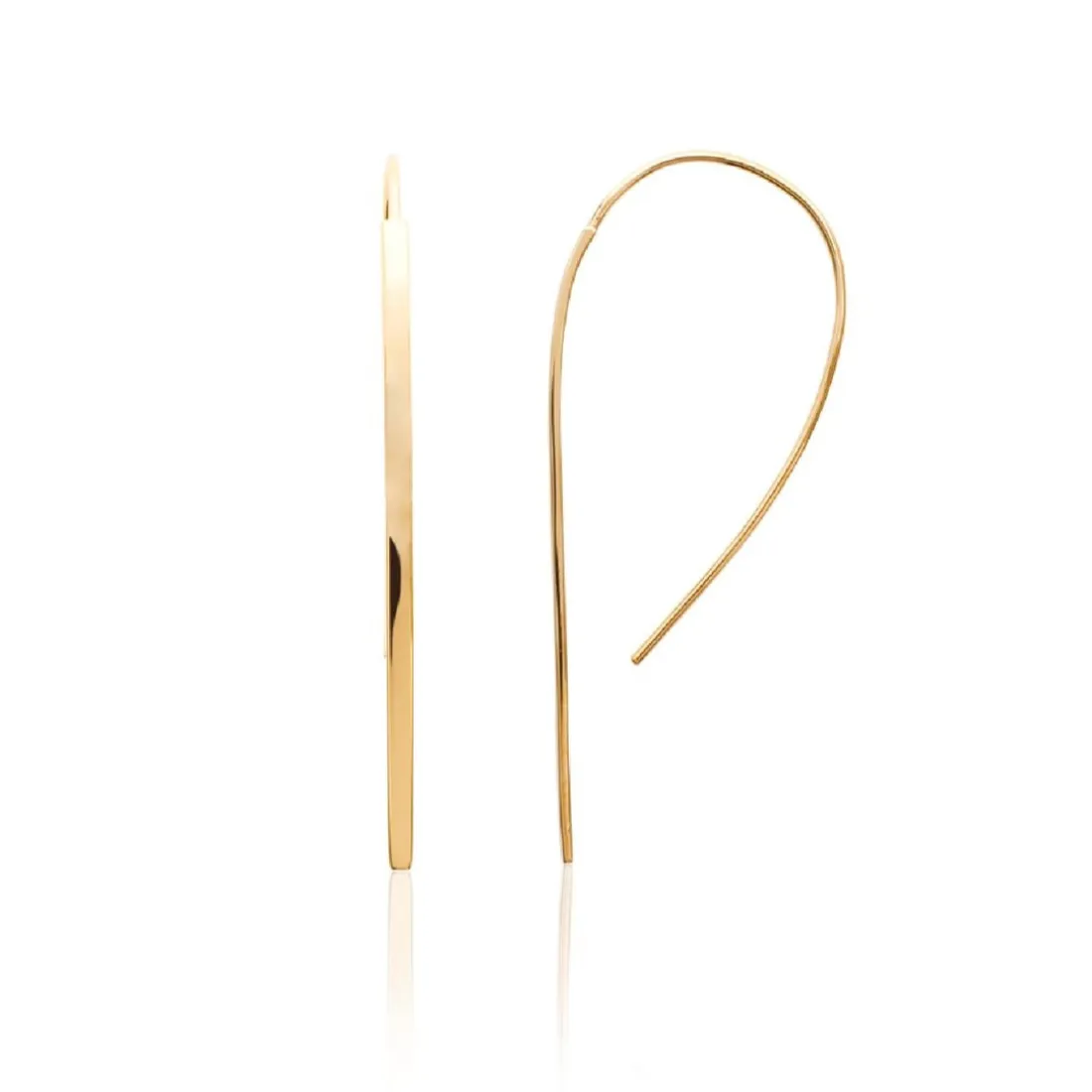Boucles d'oreille femme plaqué or - Y543500