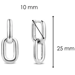 Boucles d'oreilles Anneaux femme Ti Sento Bijoux - Wonders of past and future