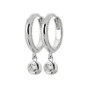 Boucles d'oreilles créoles argent fantaisie 12mm Maison de la Bijouterie Z63U3Z0