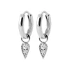 Boucles d'oreilles créoles argent fantaisie 10mm Maison de la Bijouterie Z6430Z0