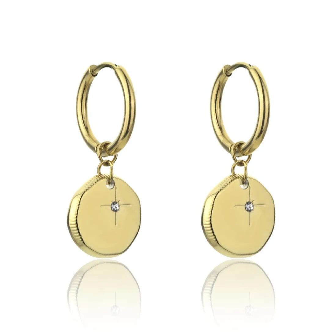 Boucles d'oreilles Emily Westwood EWE23119G - Acier Doré