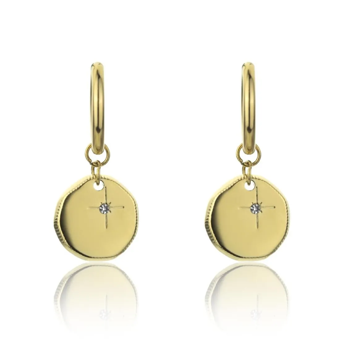 Boucles d'oreilles Emily Westwood EWE23119G - Acier Doré