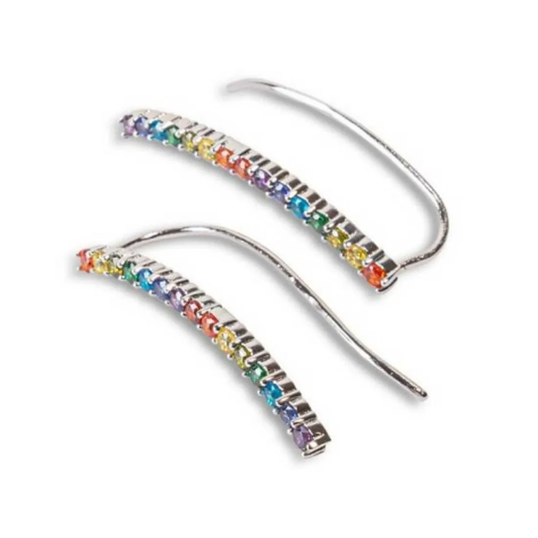 Boucles d'oreilles femme Kosma Paris Harlequin - Argenté TS202478-R