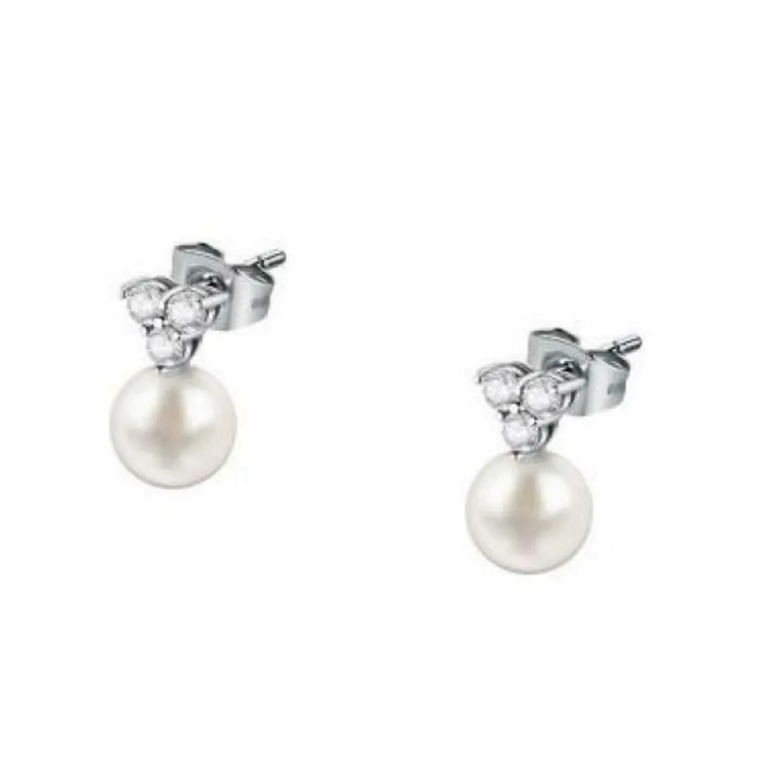 Boucles d'oreilles Femme Morellato - SAER52 PERLA Argent
