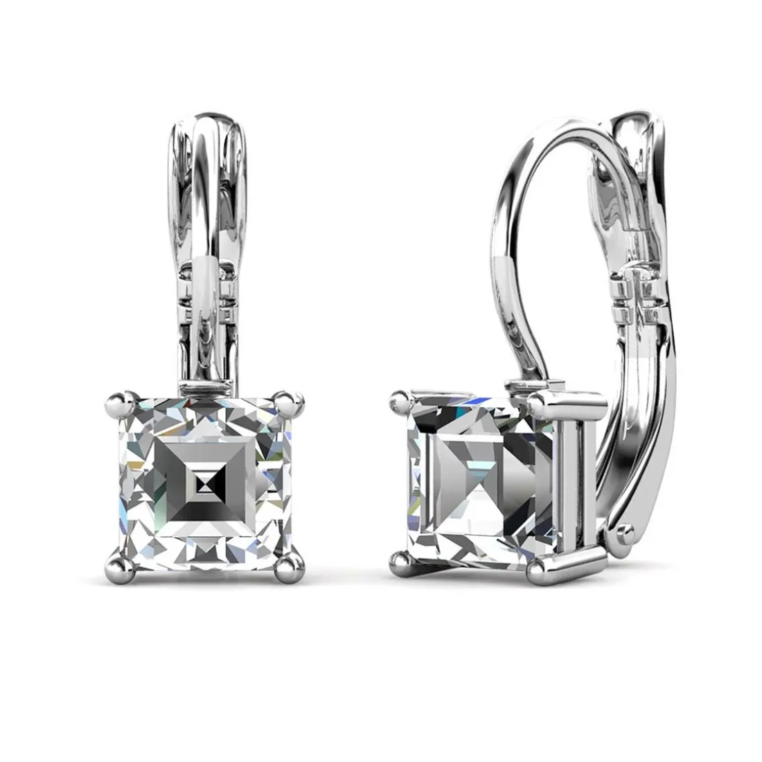 Boucles d’oreilles Femme MYC-Paris Square - DE0007-S-C Laiton Argent