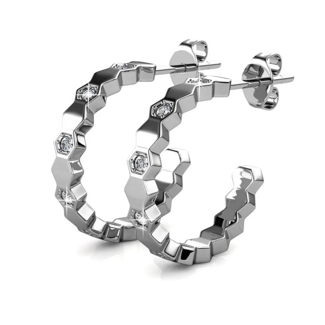 Boucles d’oreilles Femme MYC-Paris - DE0136-S Laiton Argent