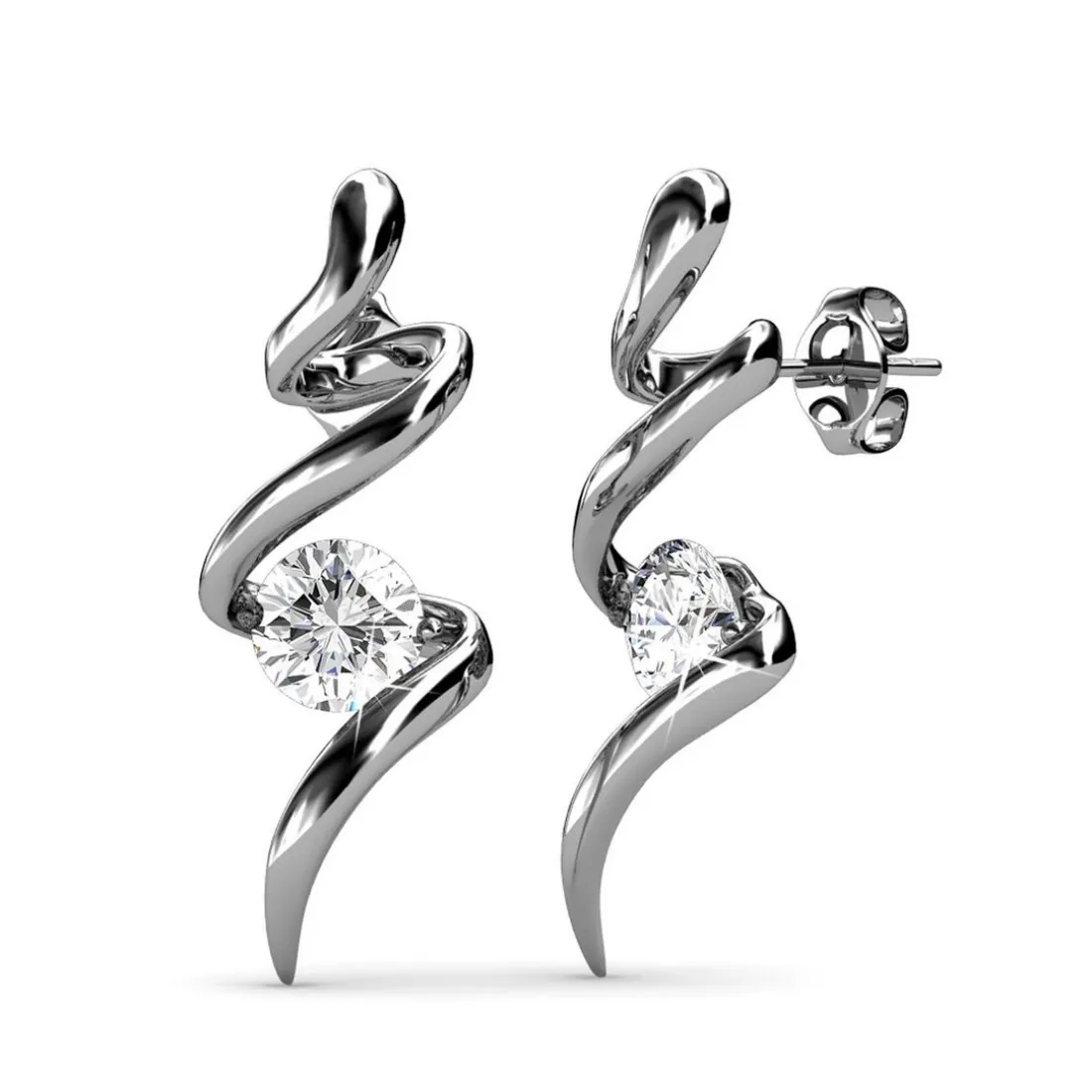 Boucles d’oreilles Femme MYC-Paris EVIDENCE - DE0033-S Laiton Argent