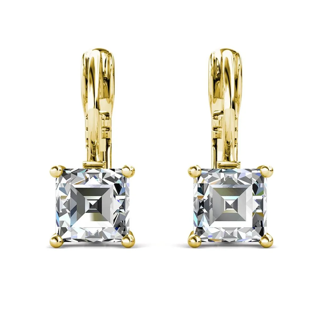 Boucles d’oreilles Femme MYC-Paris Square - DE0007-G-C Laiton Doré