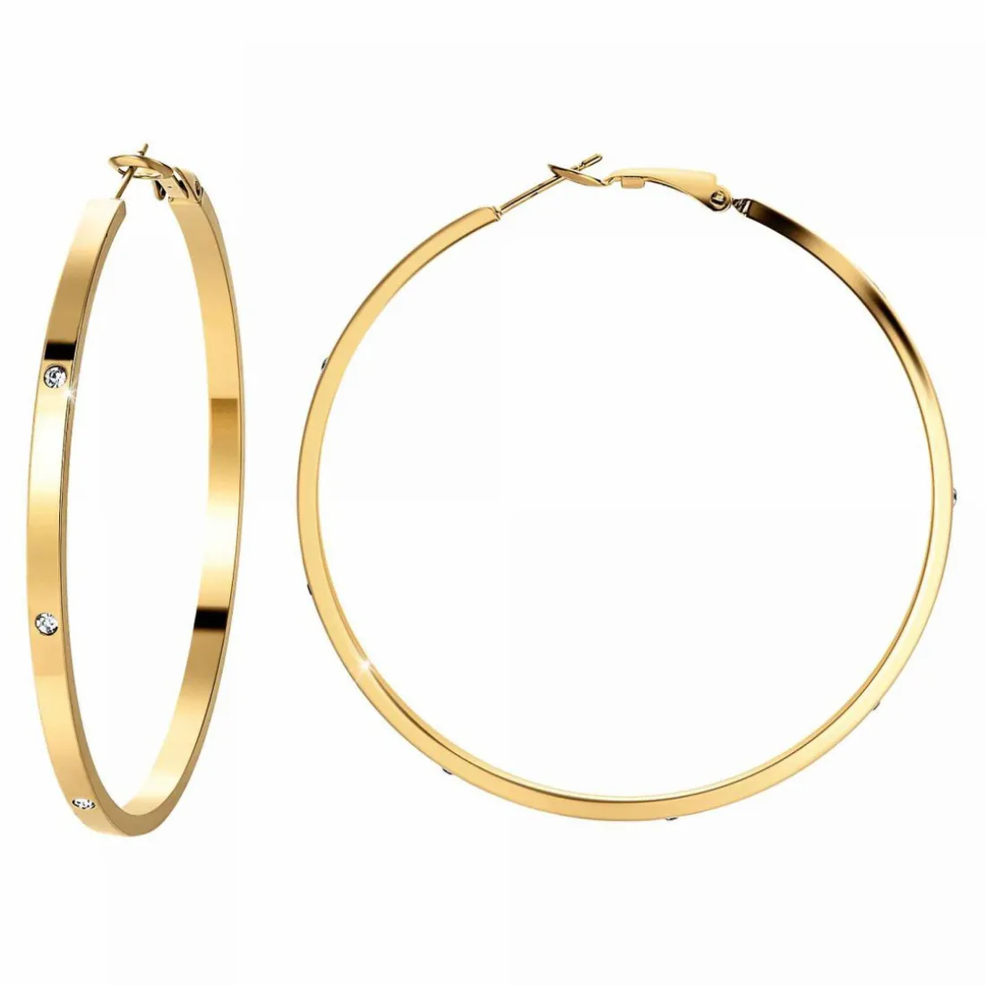 Boucles d'oreilles Femme So Charm - B1740-DORE Acier Doré