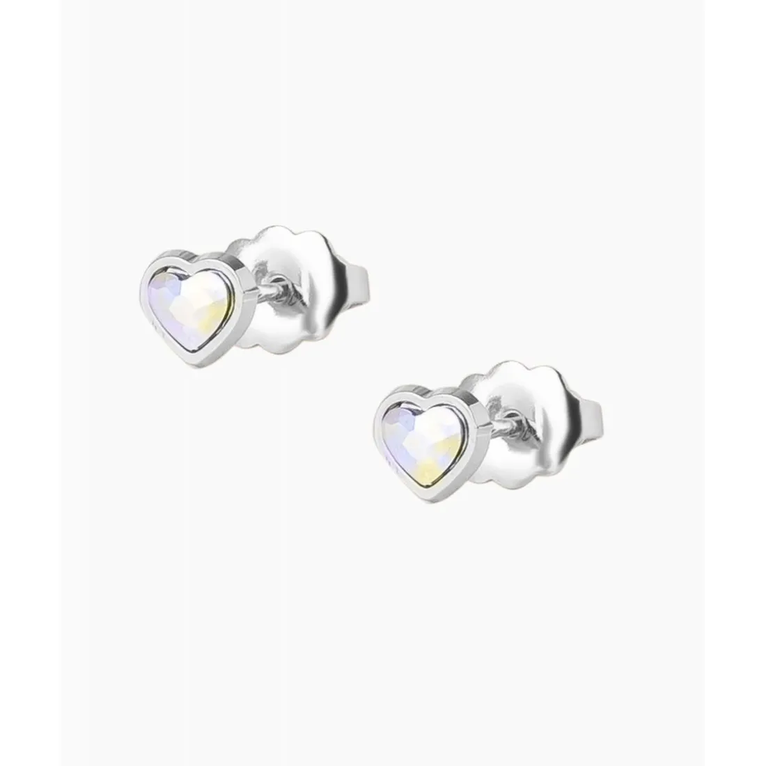 Boucles d'oreilles Les Interchangeables - A59177 Boucles d'oreilles Coeur Argent