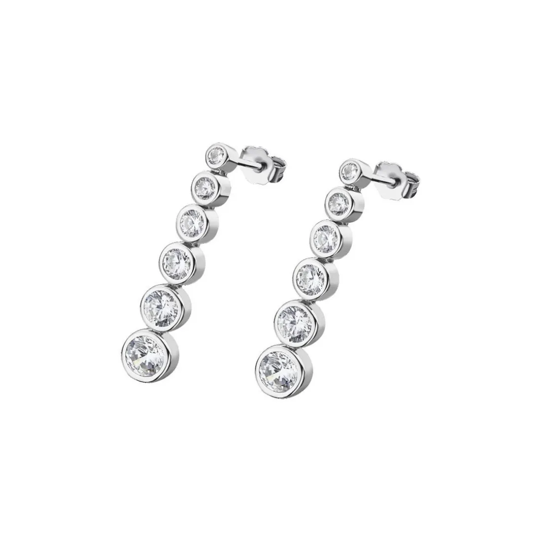 Boucles d'oreilles Lotus Silver LP1915-4/1 - pure essential Argent